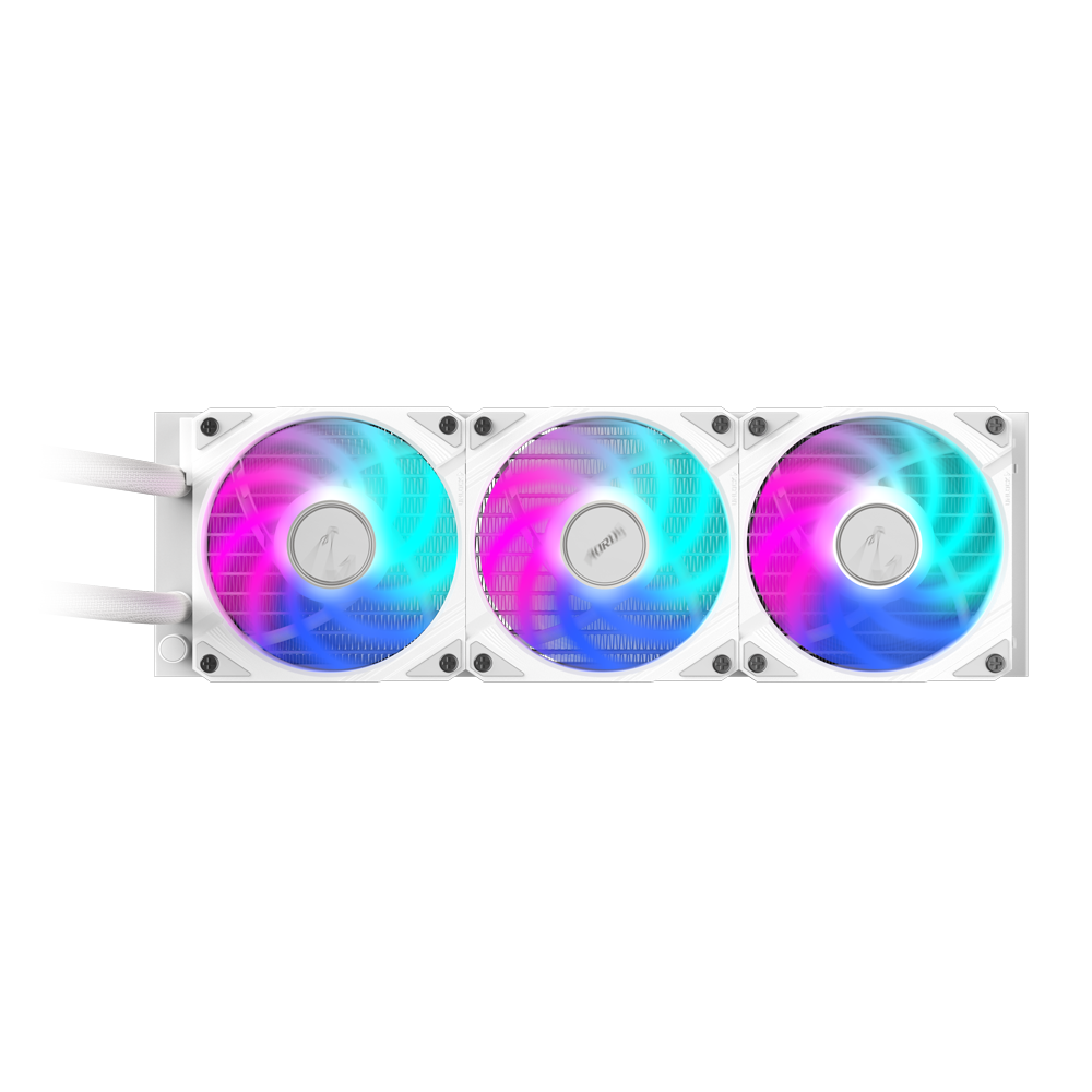 Refrigeración Liquida Gigabyte Aorus Waterforce X II 360 ICE, Color Blanco, LGA 1851, AM5 3