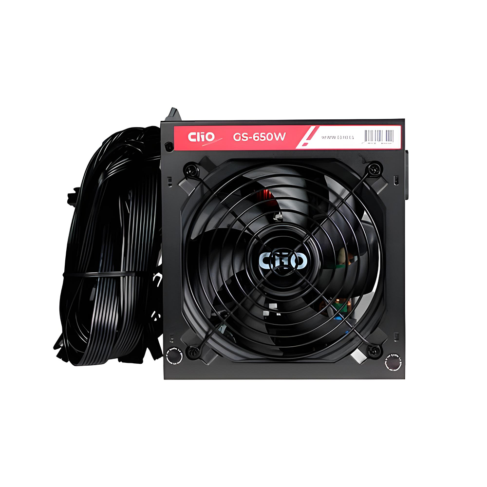 Fuente de Poder Clio GS-650W (650W) 80 Plus 1