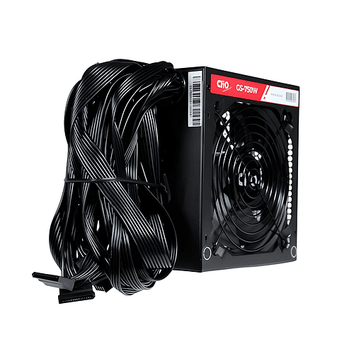 Fuente de Poder Clio GS-750W (750W) 80 Plus 3