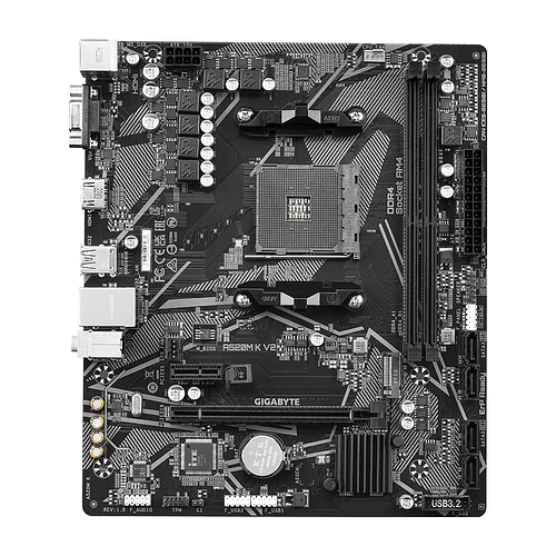 Placa Madre Gigabyte A520M K V2, Socket AM4 2