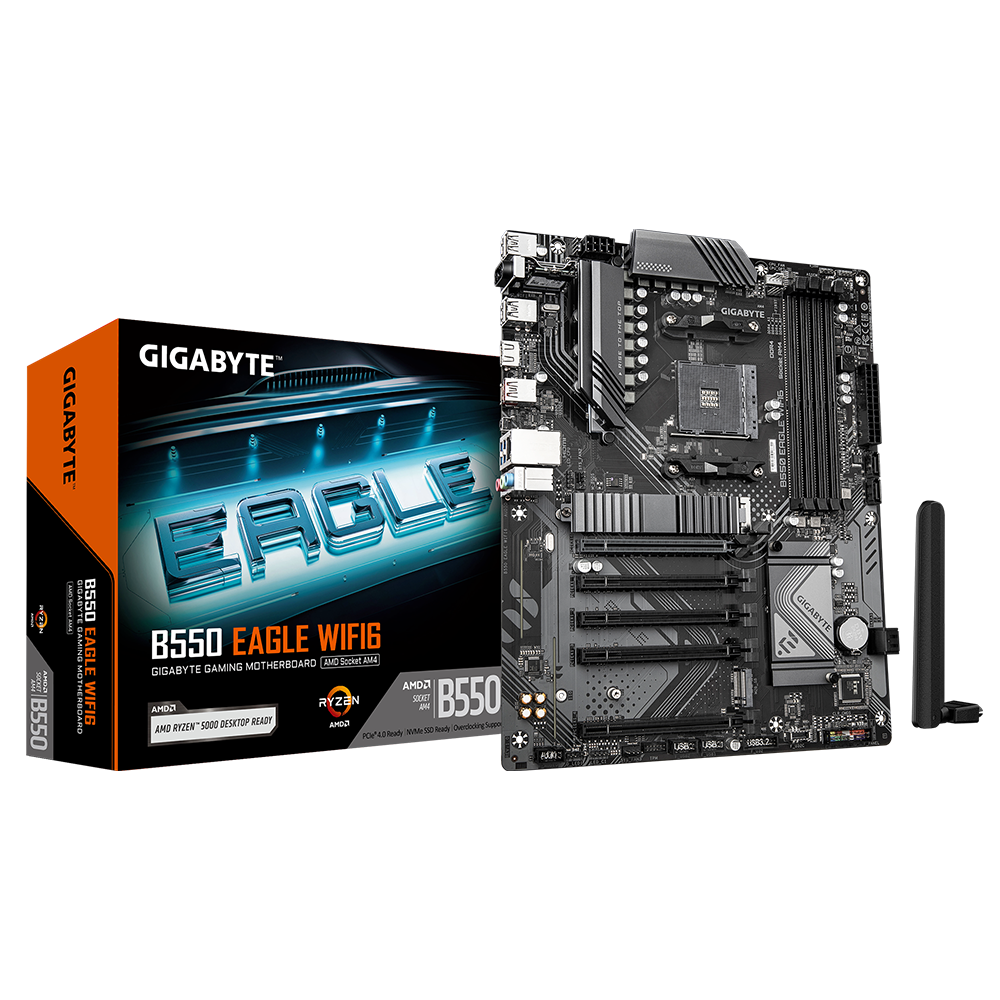 Placa Madre Gigabyte B550 EAGLE WIFI6, Socket AM4 1