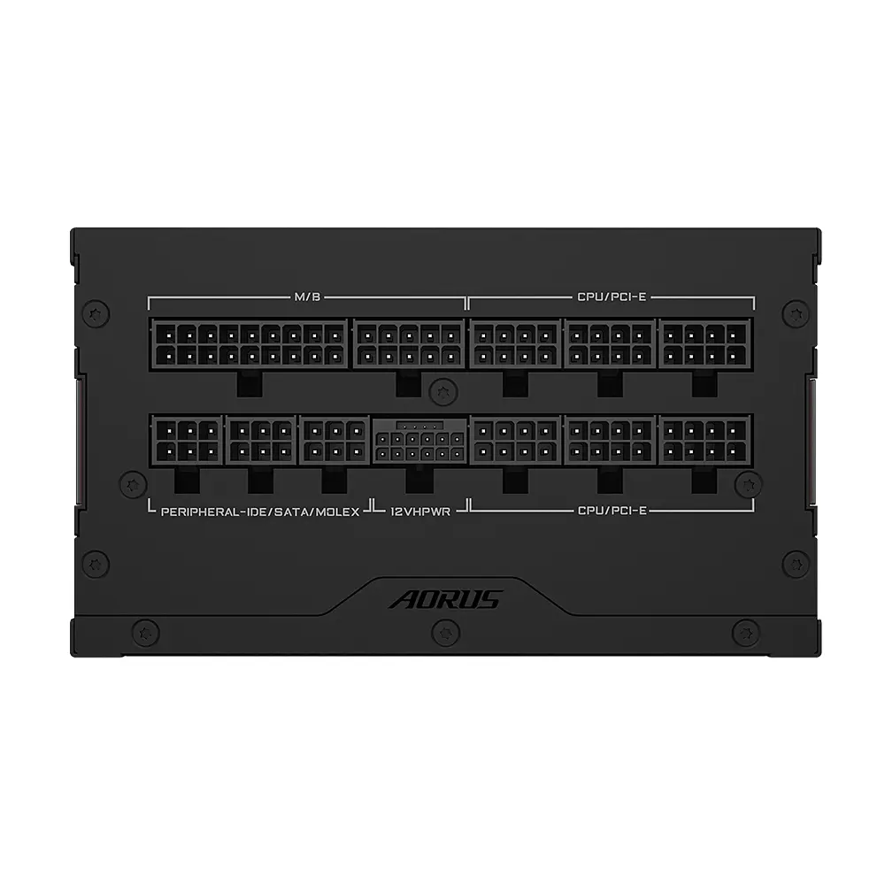 Fuente de Poder Gigabyte Aorus Elite P1000W 80+ Platinum, Modular, PCIe 5.0, Color Negro 4
