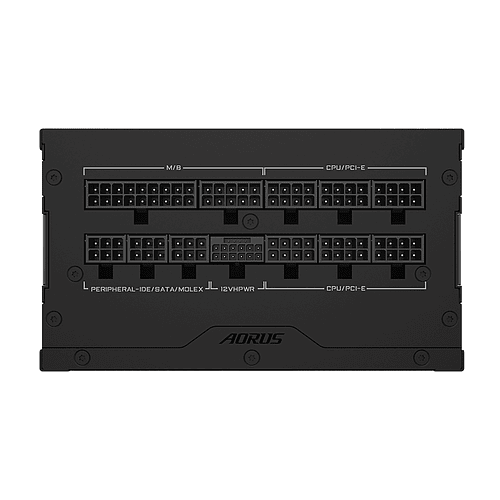 Fuente de Poder Gigabyte Aorus Elite P1000W 80+ Platinum, Modular, PCIe 5.0, Color Negro 4