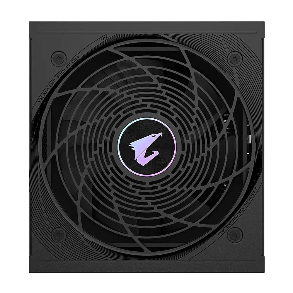 Fuente de Poder Gigabyte Aorus Elite P1000W 80+ Platinum, Modular, PCIe 5.0, Color Negro 6