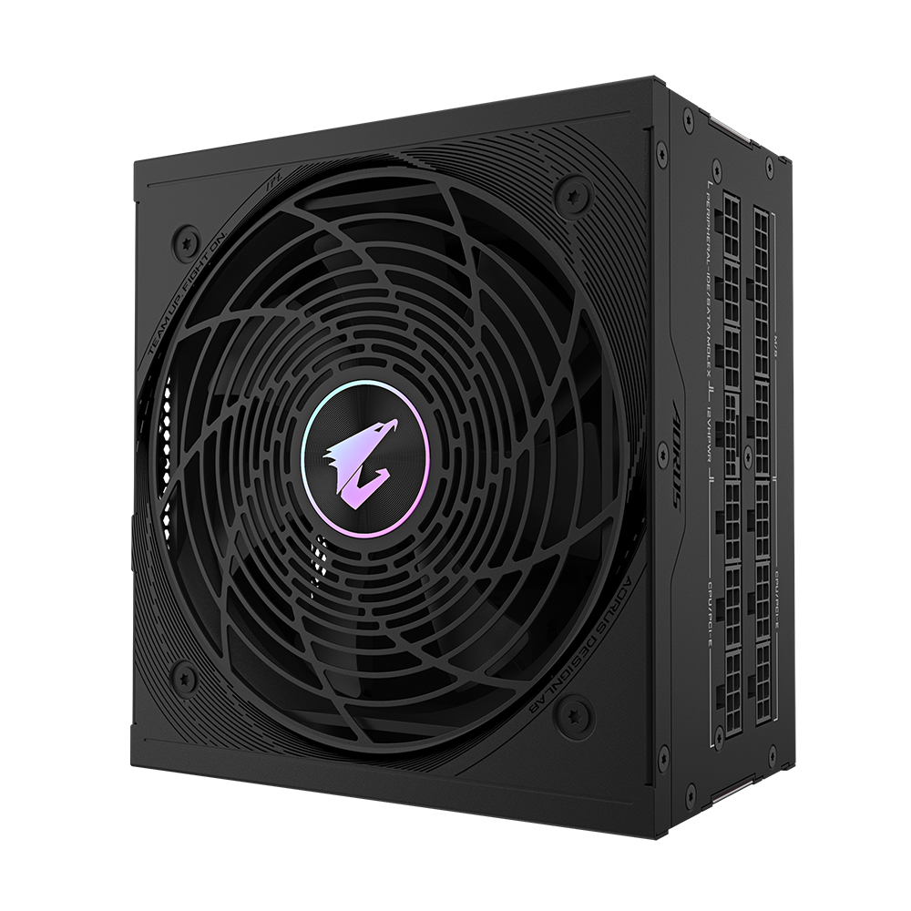 Fuente de Poder Gigabyte Aorus Elite P1000W 80+ Platinum, Modular, PCIe 5.0, Color Negro 7
