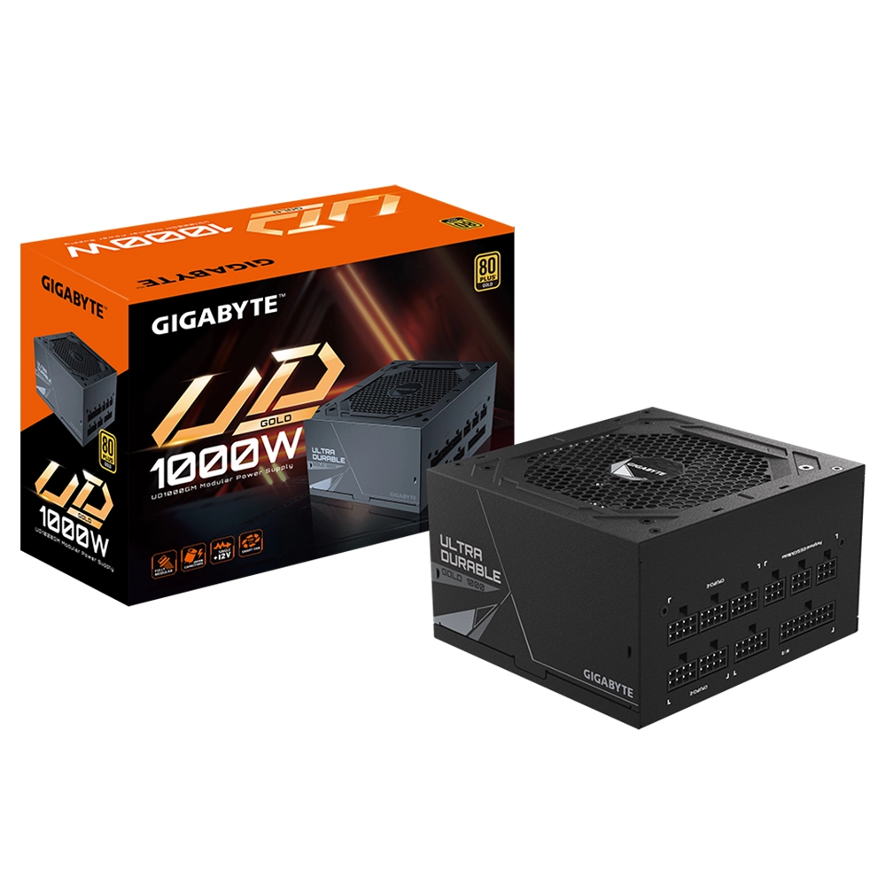 Fuente de Poder Gigabyte UD1000GM, (1000W) 80 Plus Gold 1