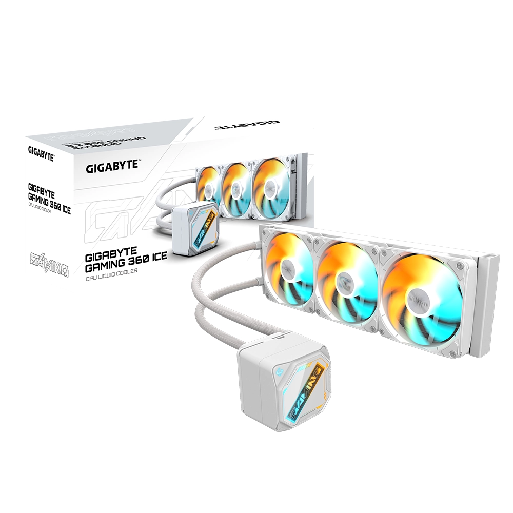 Refrigeración Liquida Gigabyte Gaming 360 ICE, Color Blanco 5