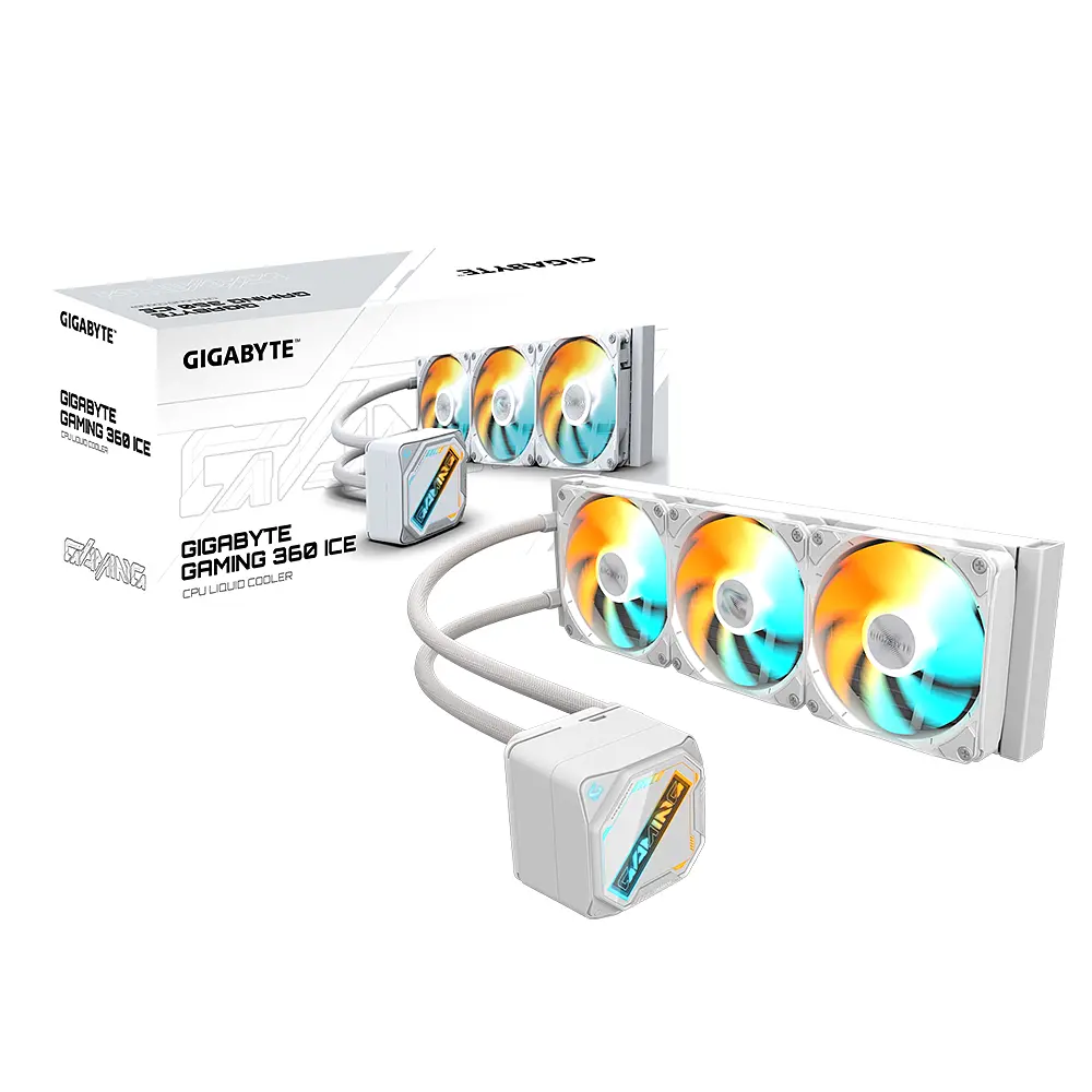 Refrigeración Liquida Gigabyte Gaming 360 ICE, Color Blanco 5