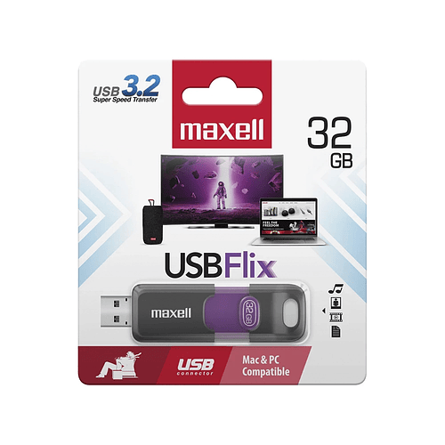 Pendrive Maxell Flix 32GB USB 3.2 3