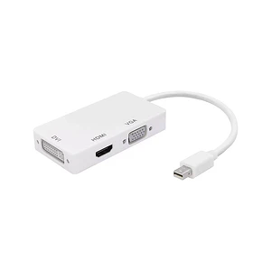 Adaptador Dblue DBCDPHD11 Mini DisplayPort a HDMI + VGA+ DVI