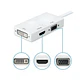 Adaptador Dblue DBCDPHD11 Mini DisplayPort a HDMI + VGA+ DVI - Miniatura 2