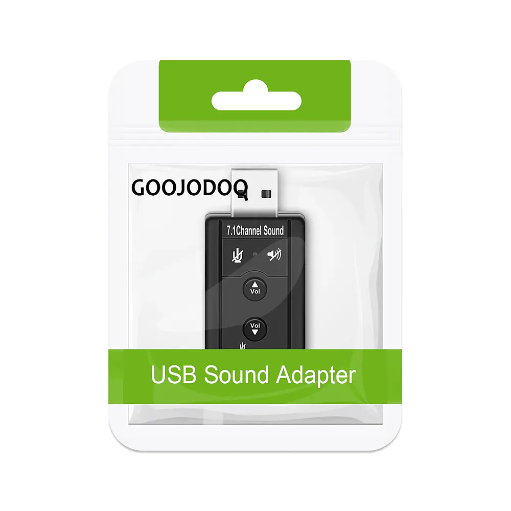 Adaptador de Sonido USB GOOJODOQ 3