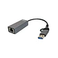 Adaptador Ethernet USB-C / A RJ45 Gigabit (10/100/1000) Ulink UL-GBUSBCA - Miniatura 2