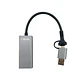 Adaptador Ethernet USB-C / A RJ45 Gigabit (10/100/1000) Ulink UL-GBUSBCA - Miniatura 3