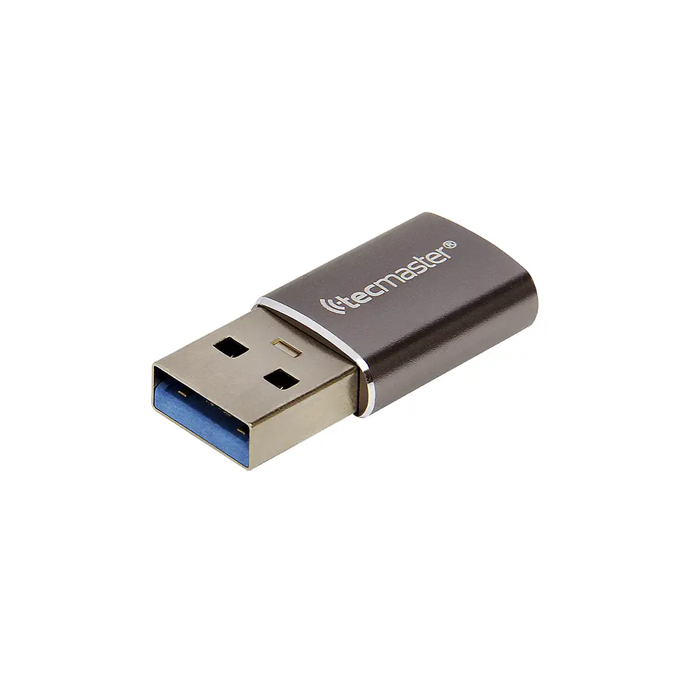 Adaptador OTG USB-C A USB-A Tecmaster TM-100538-GS 1