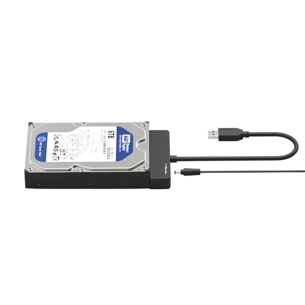 Adaptador USB 3.0 a SATA para discos 2,5 y 3,5 Ulink UL-ADHD35 2