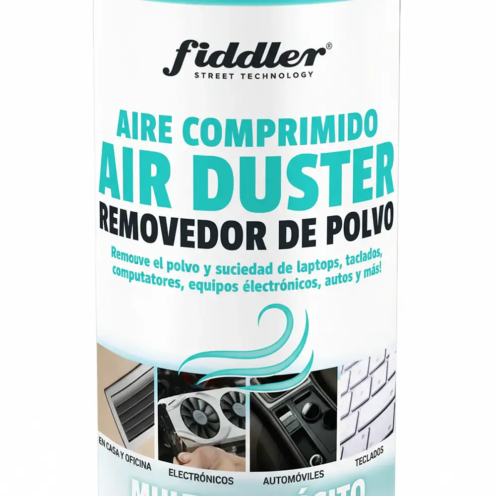 Aire Comprimido Para Limpieza Fiddler 400ml 2