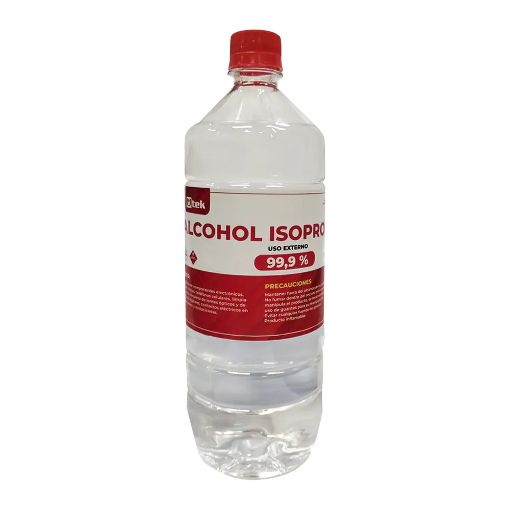 Alcohol isopropílico 99,9% 1LT Utek 1