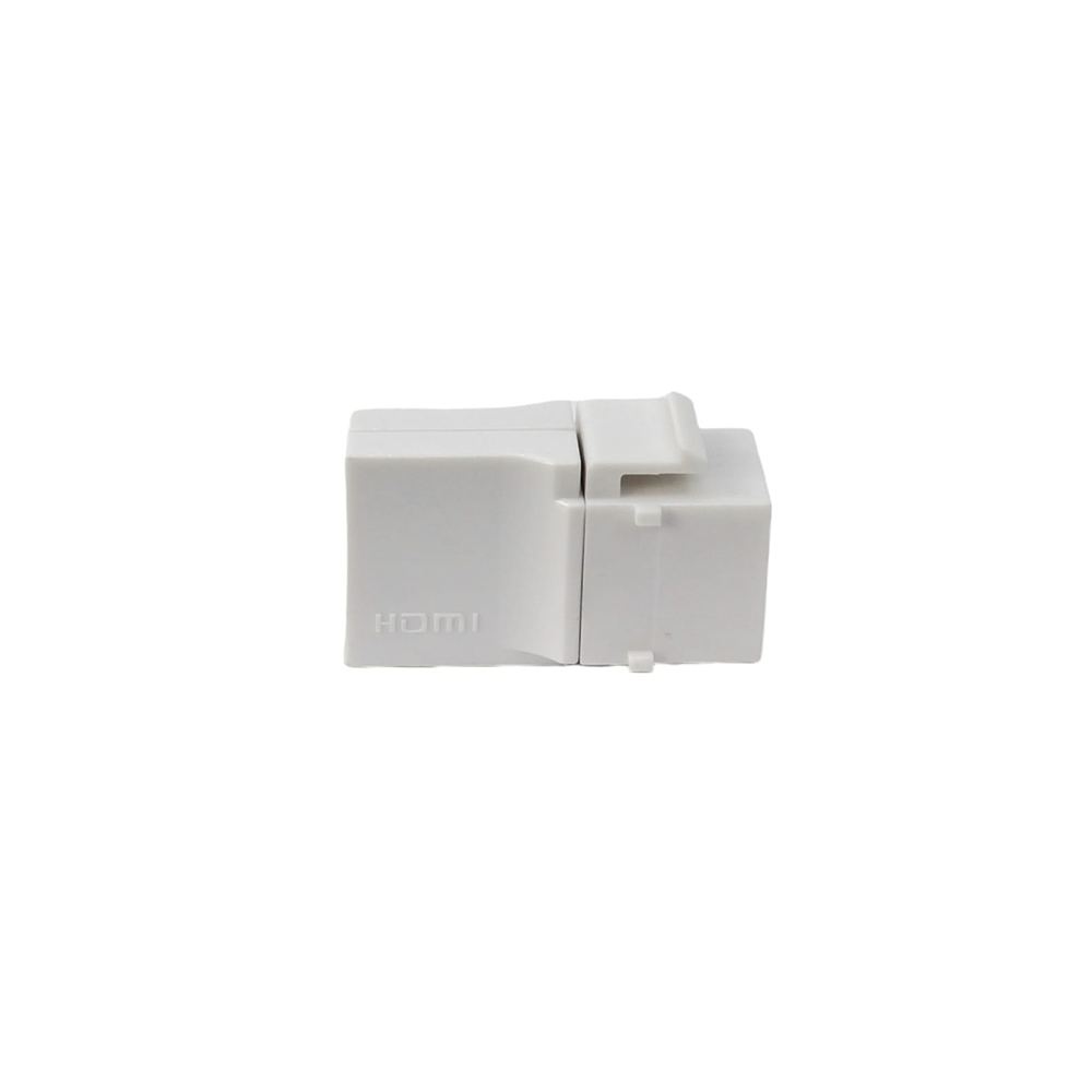 Atlanticswire HDMI Angular 90° Hembra A Hembra Keystone Blanco 3