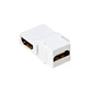 Atlanticswire HDMI Angular 90° Hembra A Hembra Keystone Blanco - Miniatura 1
