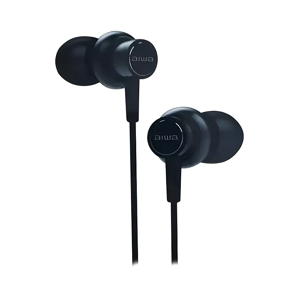 Audífono In-Ear Aiwa i-50, Jack 3.5mm, Color Negro 1