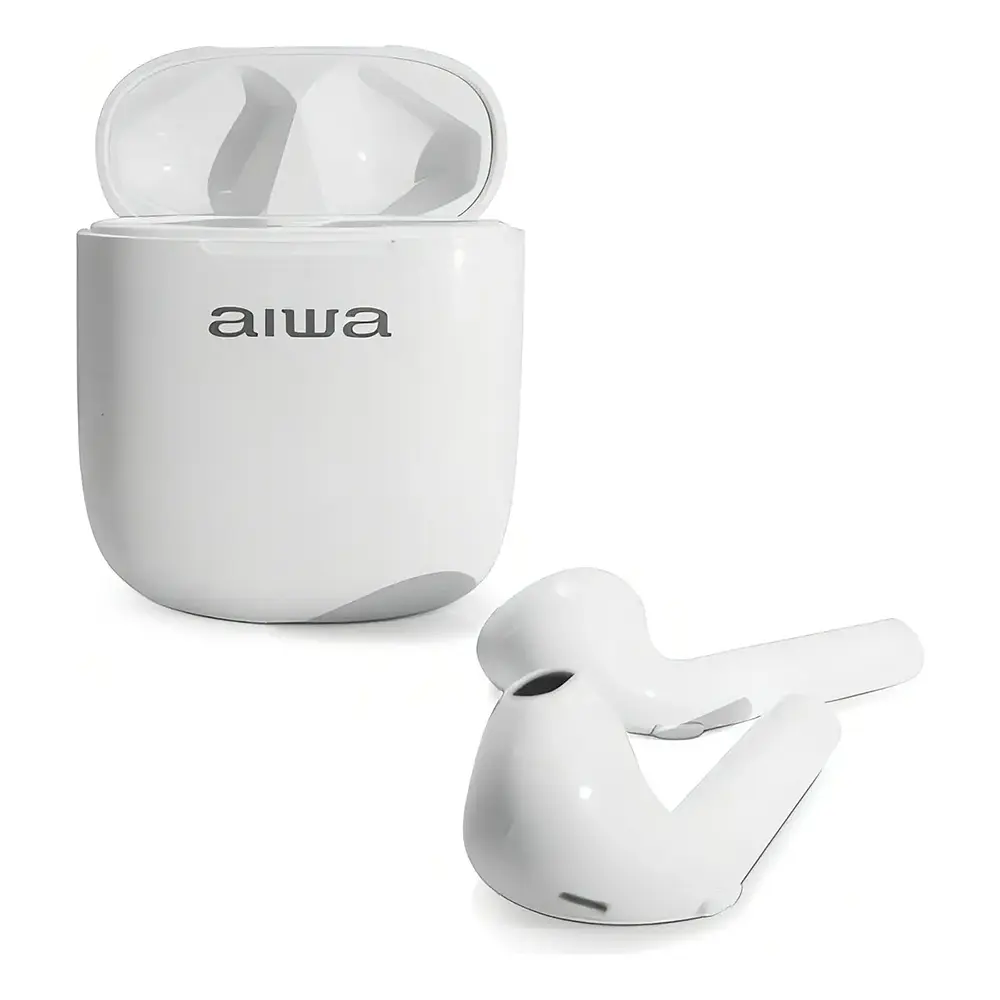 Audífono In-Ear Bluetooth Aiwa AWTWSD1, Color Blanco 3