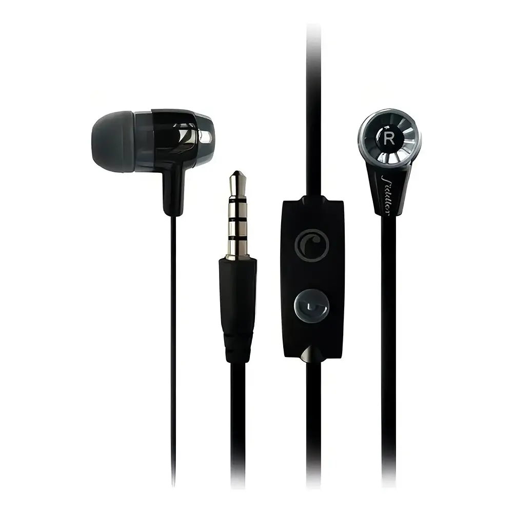 Audífono In-Ear Fiddler FD-080, Jack 3.5mm, Color Negro 1