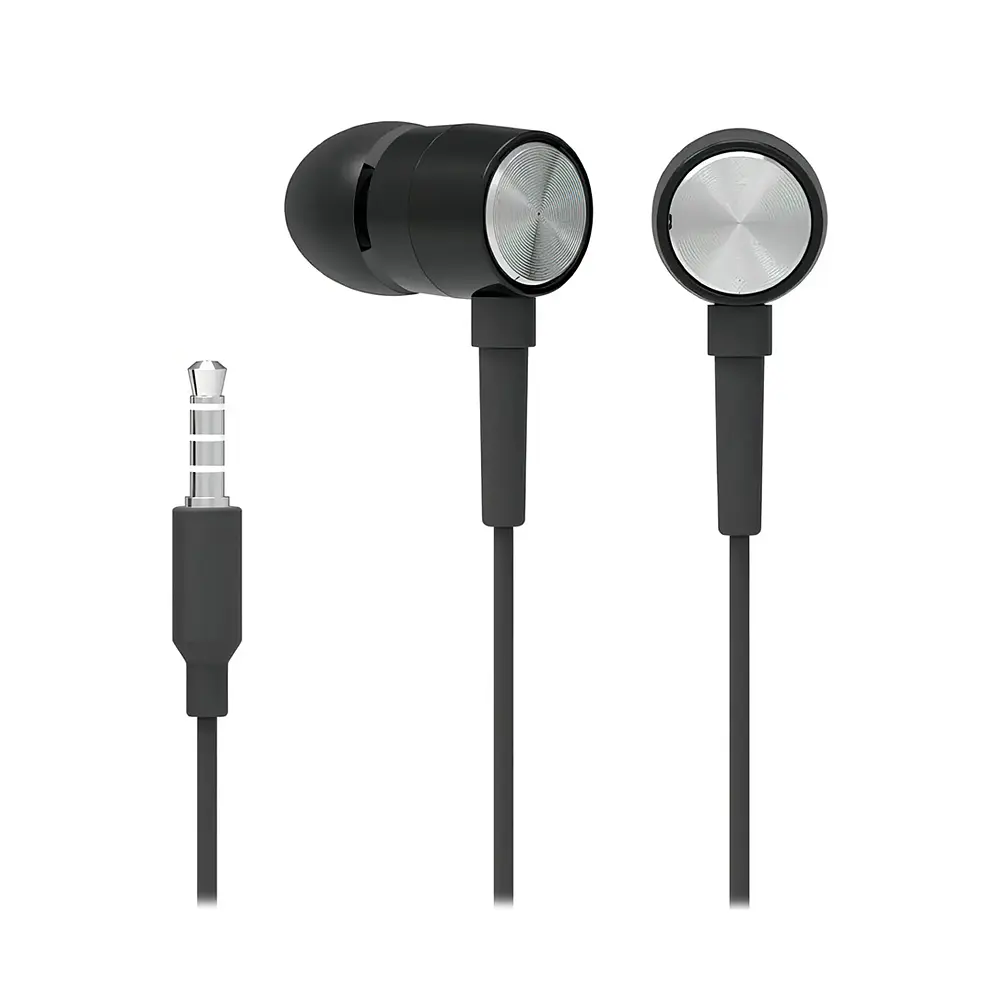 Audífono In-Ear HP DHE-1111, Jack 3.5mm, Color Negro 1