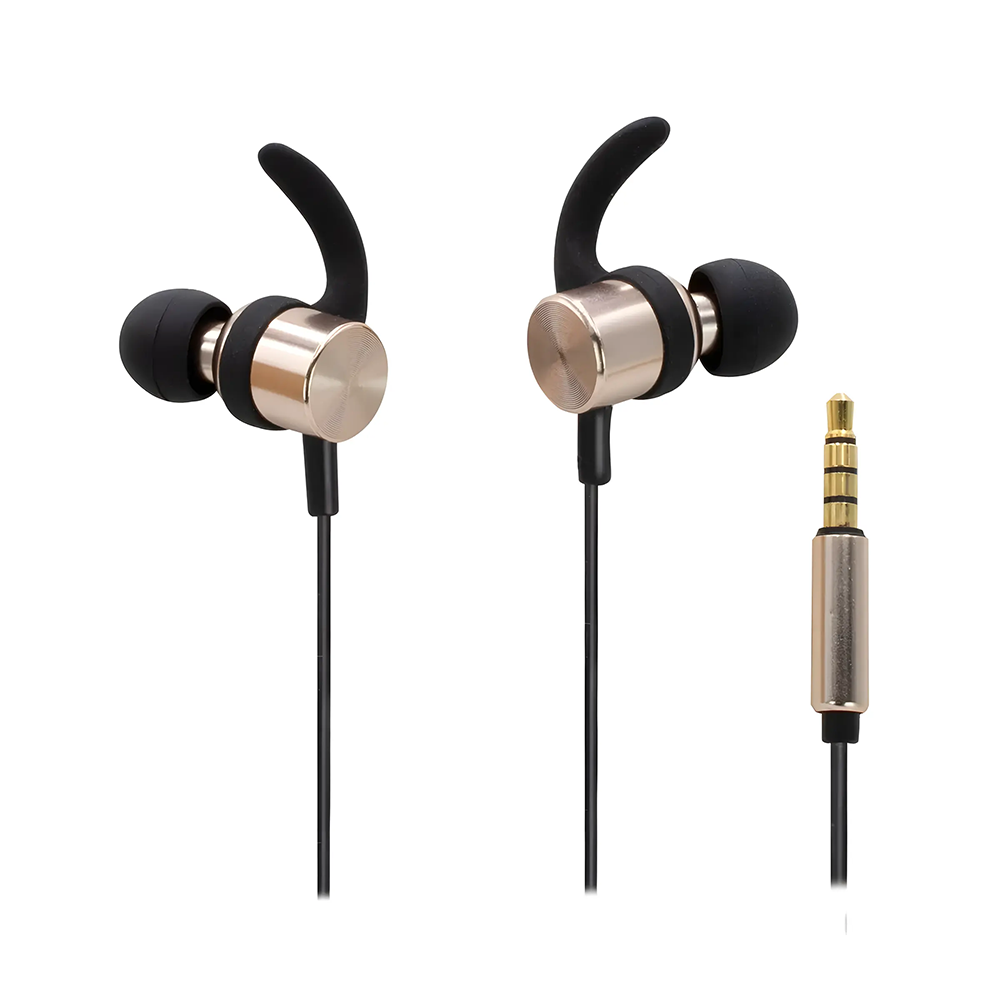 Audífono In-Ear HP DHH-3114, Jack 3.5mm, Color Dorado 3