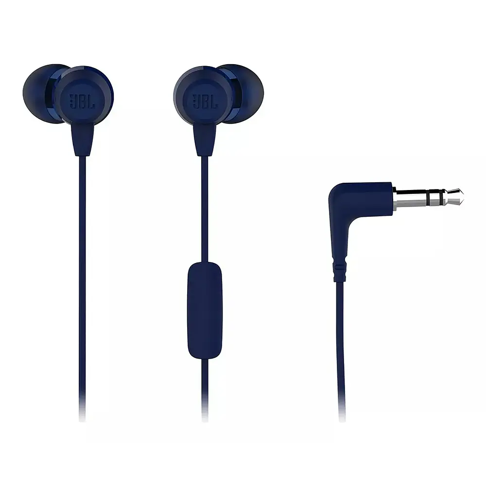Audífono In-Ear JBL C50HI, Jack 3.5mm, Color Azul 2