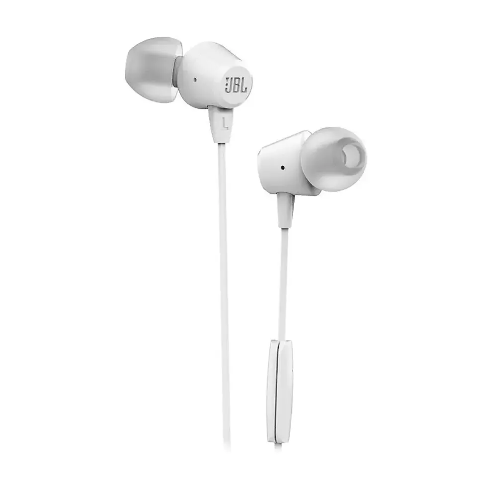 Audífono In-Ear JBL C50HI, Jack 3.5mm, Color blanco 1