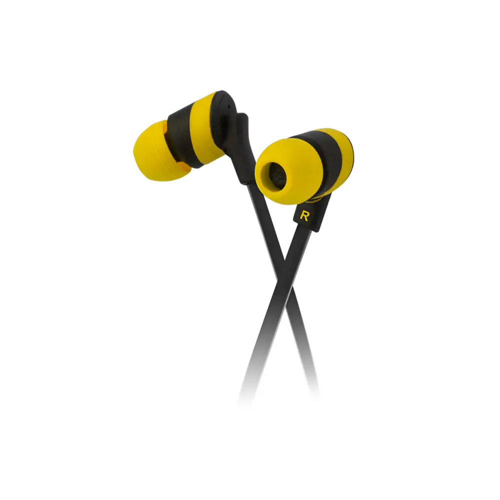 Audífono In-Ear Klip Xtreme KHS-625YL, Jack 3.5mm, Color Amarillo 1