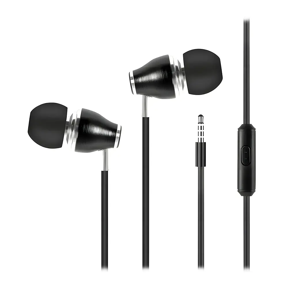 Audífono In-Ear Philco WEP30, Jack 3.5mm, 1,2 Metros, Color Negro 2