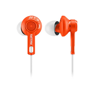 Audífono In-Ear Philips ActionFit Neozero, Jack 3.5mm, Color Naranjo