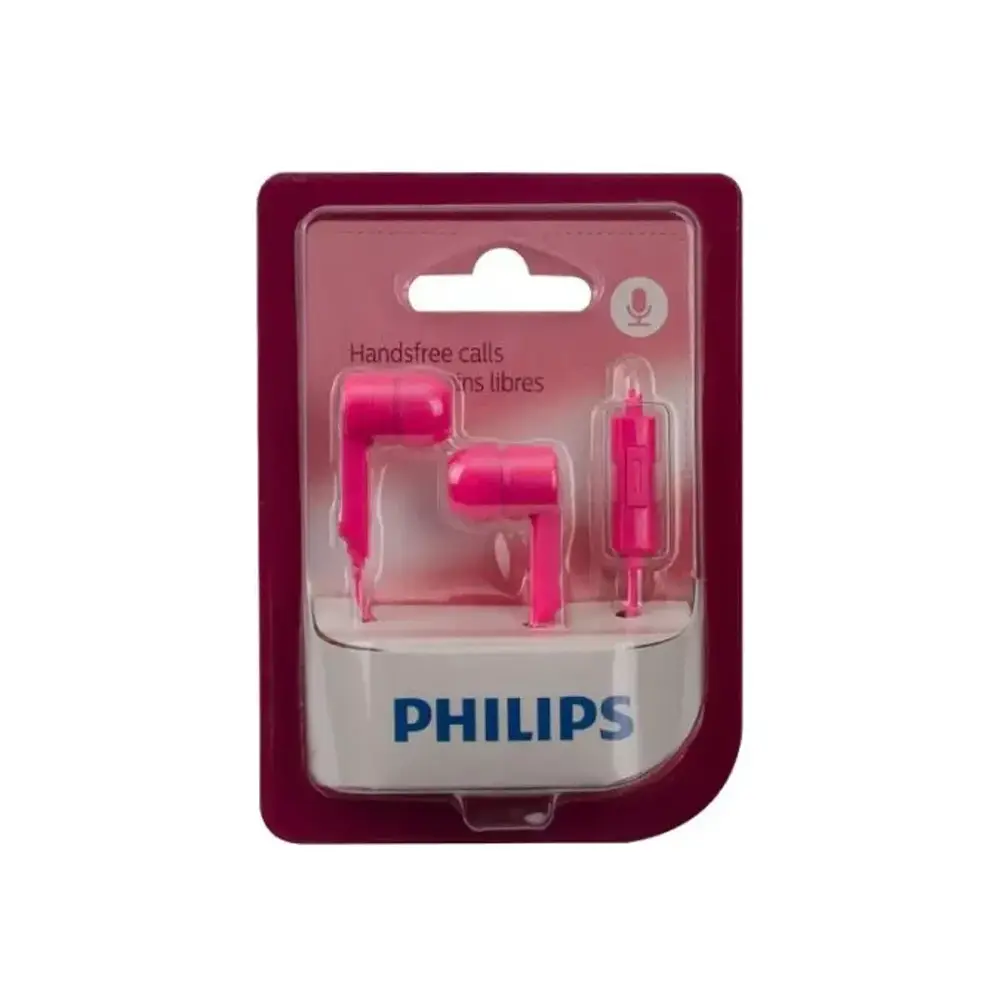 Audífono In-Ear Philips SHE1405PKS, Jack 3.5mm, Color Rosado 2