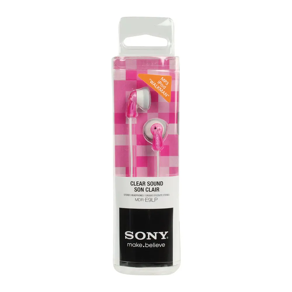 Audífono In-Ear Sony MDR-E9LP, Jack 3.5mm, Color Rosado 2