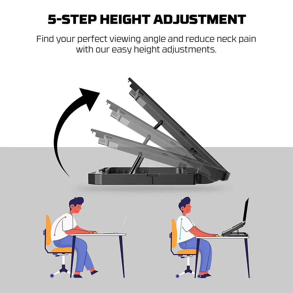 Base Enfriadora de Notebook Fantech NC14 3