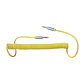 Cable de Audio Espiral Bestlink, 2 Metros, Color Amarillo - Miniatura 2
