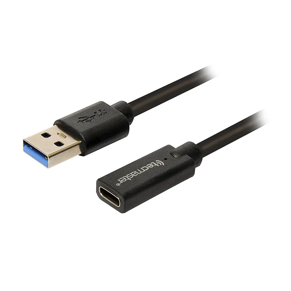 Cable OTG 5Gbps, USB-A 3.0 A USB-C de 1.5 Metros, Tecmaster TM-200546 1