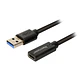 Cable OTG 5Gbps, USB-A 3.0 A USB-C de 1.5 Metros, Tecmaster TM-200546 - Miniatura 1