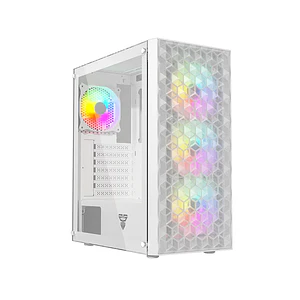 Gabinete Fantech CG83 AERO II RGB, Color Blanco