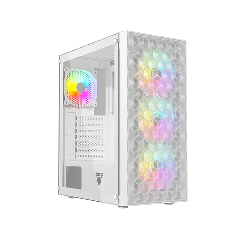 Gabinete Fantech CG83 AERO II RGB, Color Blanco
