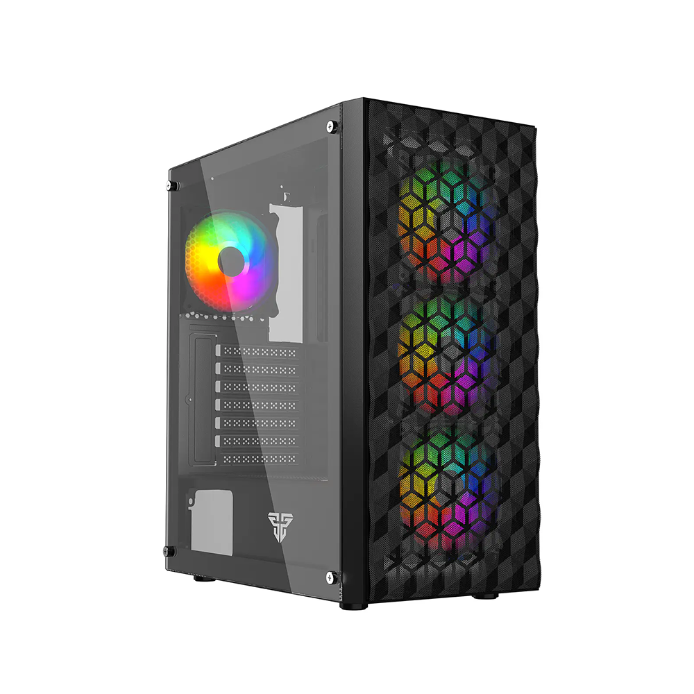 Gabinete Fantech CG83 AERO II RGB, Color Negro 1
