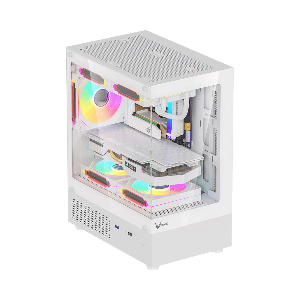 Gabinete Formula V Line Crystal Z1CM Plus AR, Color Blanco 3