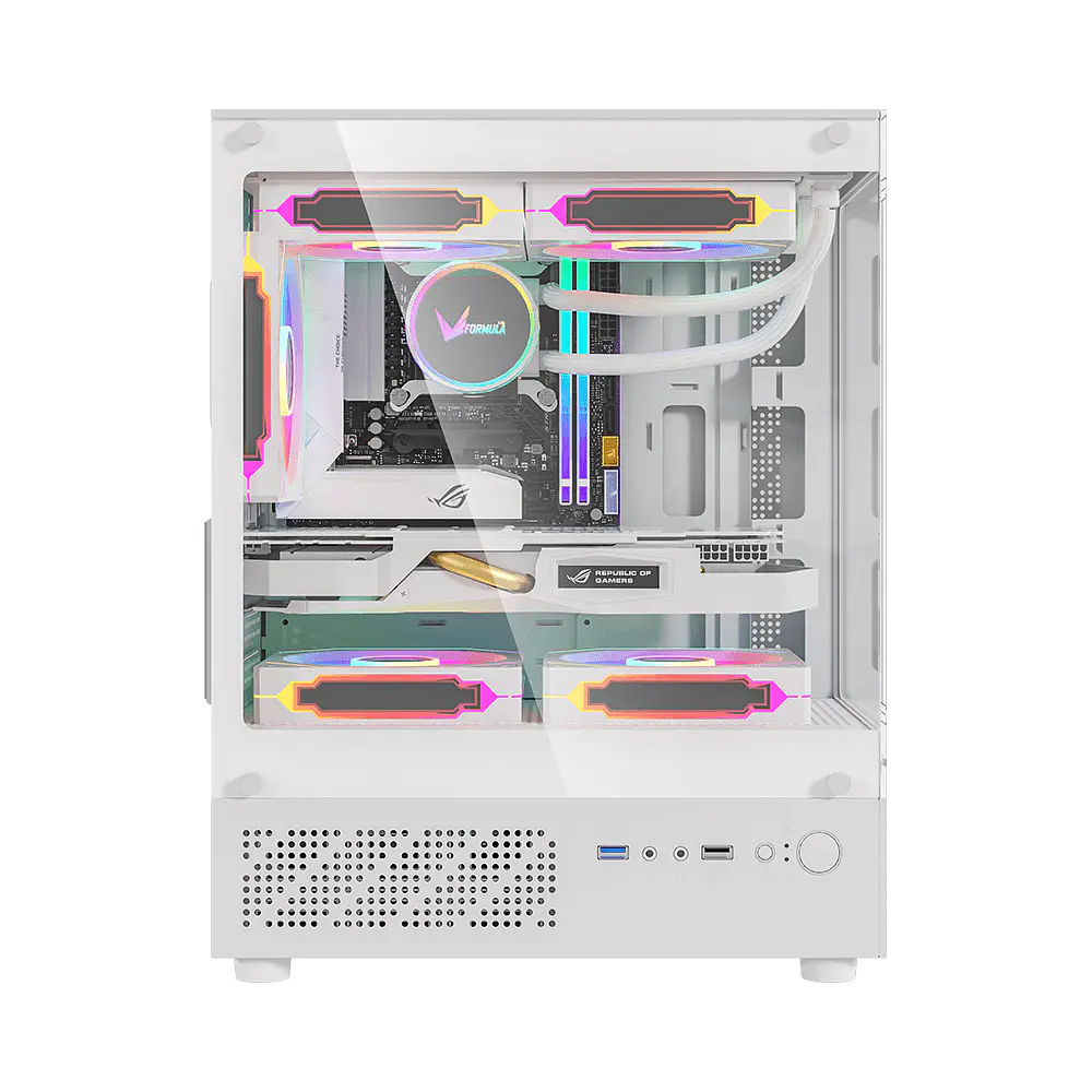 Gabinete Formula V Line Crystal Z1CM Plus AR, Color Blanco 4