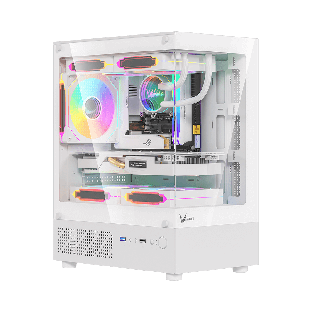 Gabinete Formula V Line Crystal Z1CM Plus AR, Color Blanco 1