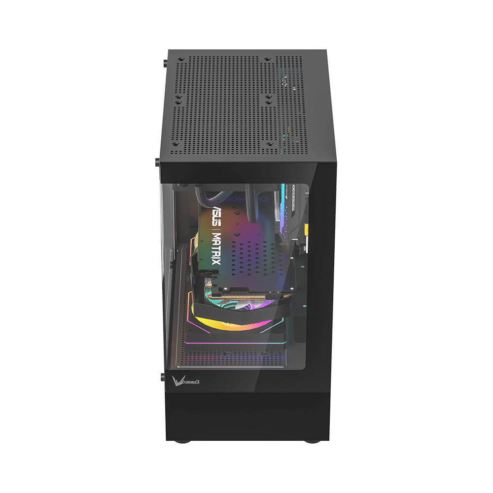 Gabinete Formula V Line Crystal Z1CM Plus AR, Color Negro 3