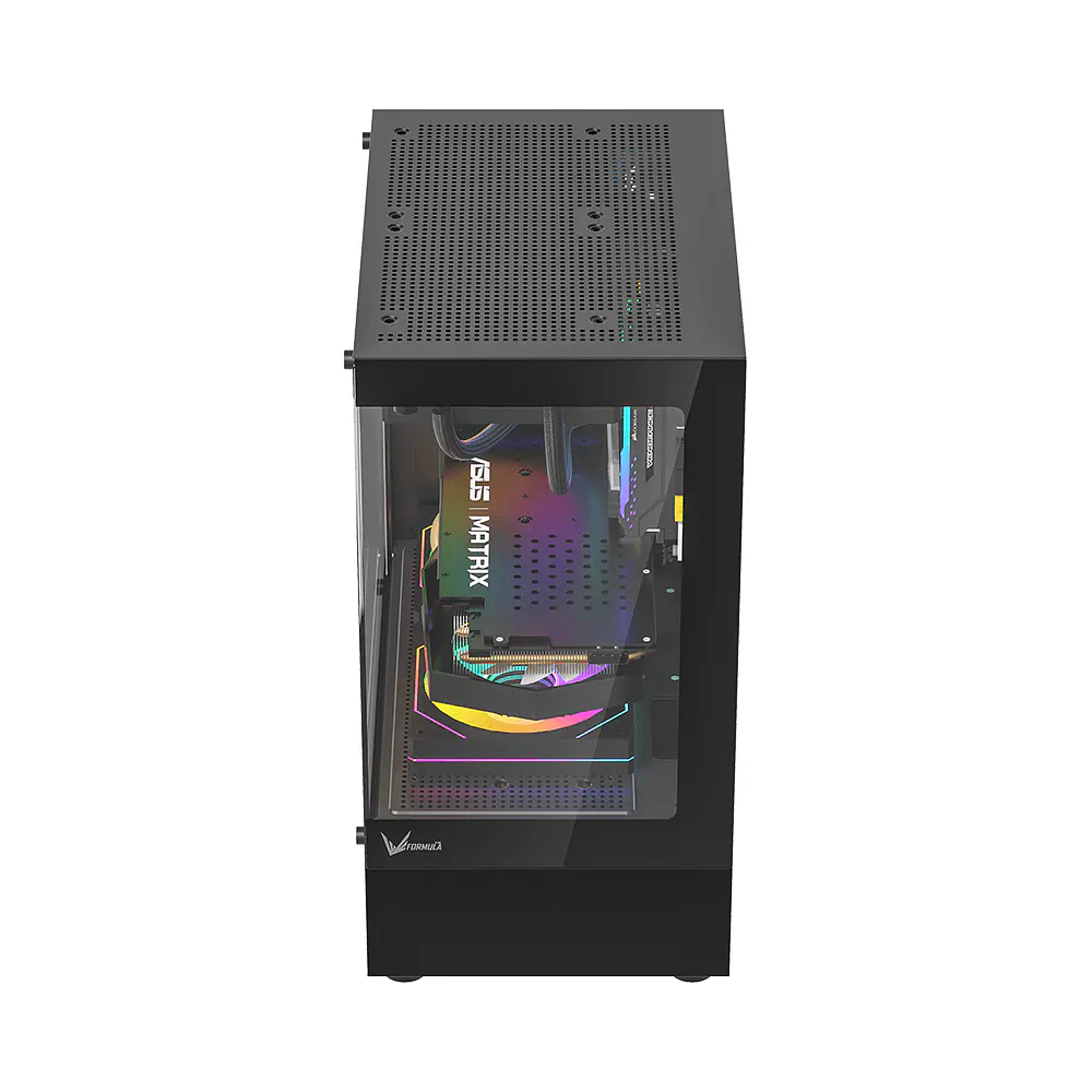 Gabinete Formula V Line Crystal Z1CM Plus AR, Color Negro 3