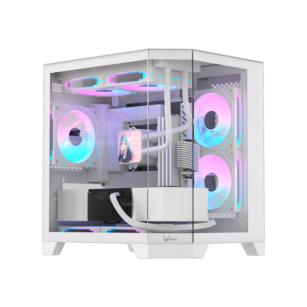 Gabinete Formula V Line Crystal Z6M Floe, Color Blanco 1