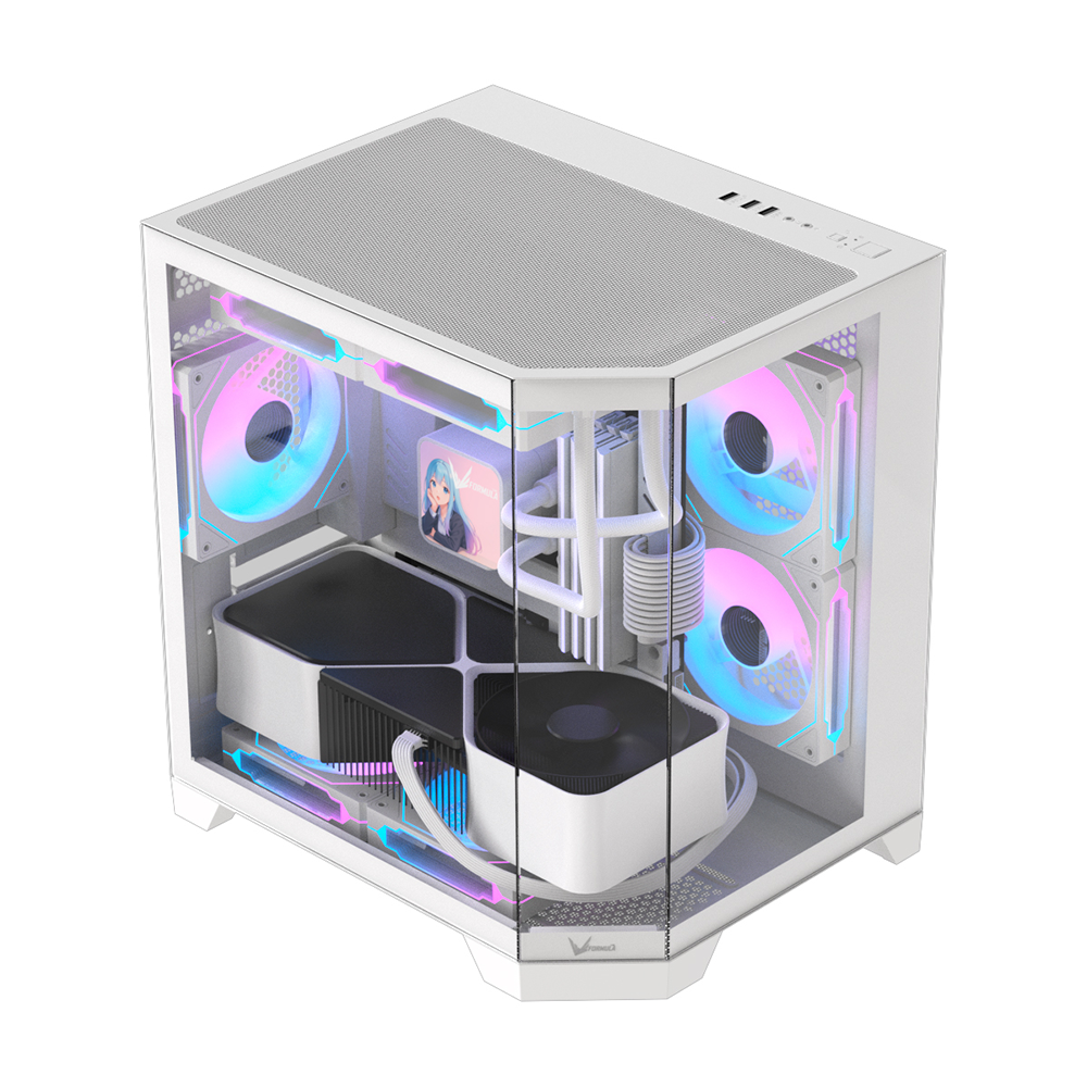 Gabinete Formula V Line Crystal Z6M Floe, Color Blanco 2